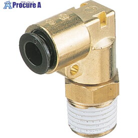 チヨダ チューブ継手 フジメイルエルボ(金属) 10mm・R1/2 10-04ML 1個 ▼158-8290