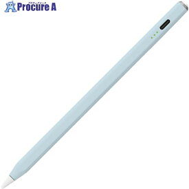 ナカバヤシ iPad専用充電式タッチペン グレイッシュブルー TPEN-001BL 1本 ▼593-9394【代引決済不可】