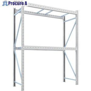 TRUSCO パレットラック2トン用2300X900XH3000 2段 単体 2D-30B23-09-2 1台 ■▼459-2051 【送料都度見積】※車上渡し