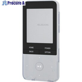 ELECOM WALKMAN S310用シリコンケース クリア AVS-S17SCCR 1個 ■▼123-9508