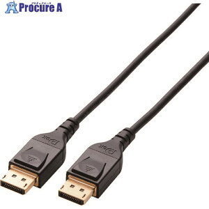 ELECOM DisplayPort(TM)1.4�Ή��P�[�u�� 2m CAC-DP1420BK 1�{ ����157-7483