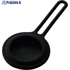 ELECOM AirTag用アクセサリ ストラップ付シリコンケース ブラック AT-SCSBK 1個 ■▼254-5918【代引決済不可】