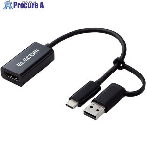 ELECOM HDMILv`jbg HDMIF USB-AϊA_v^t ubN AD-HDMICAPBK 1 455-5869yϕsz