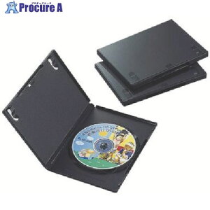 ELECOM DVDg[P[X 1[/3Zbg ubN CCD-DVD01BK 1 538-2262