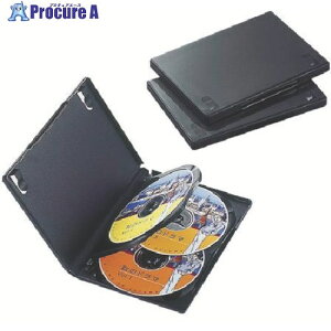 ELECOM DVDg[P[X 4[/3Zbg ubN CCD-DVD08BK 1 538-2408