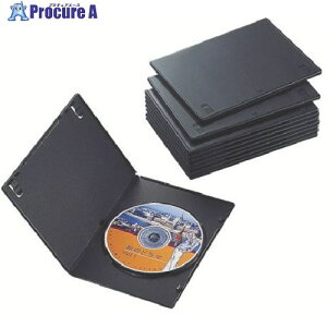 ELECOM DVDXg[P[X 1[/10Zbg ubN CCD-DVDS03BK 1 538-2505