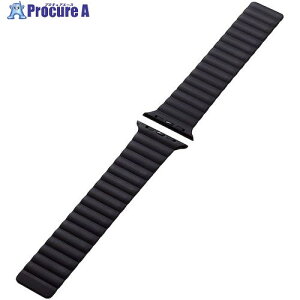 ELECOM Apple Watch 49/45/44/42mm�p�o���h �}�O�l�b�g �V���R�� �u���b�N AW-45BDMAGBK 1�{ ����544-8277