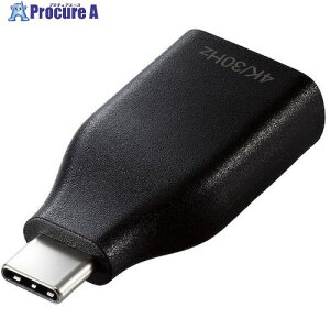 ELECOM Type-CfϊA_v^ TypeC-HDMI } 4k30Hz ubN AD-CHDMIADBK 1 567-7892yϕsz