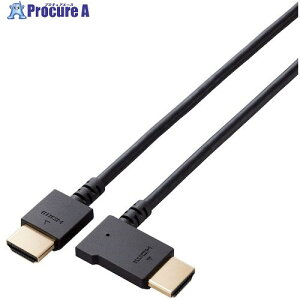 ELECOM HDMI�P�[�u�� L�� ���炩 ������ 1.5m �u���b�N CAC-HD14EYL15BK 1�{ ����630-1470�y������ϕs�z