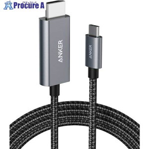 Anker ϋviC USB-C  HDMI P[u 1.8m A8730011 80{ 635-6351 ysxρz