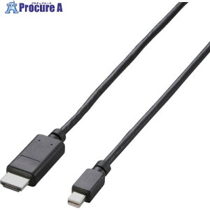 ELECOM Mini DisplayPort-HDMIϊP[u 3m ubN AD-MDPHDMI30BK 1{ 821-8583yϕsz