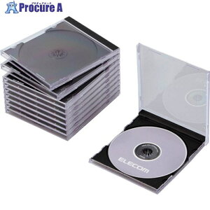 ELECOM CDEDVDEBlu-rayvP[X 1[ ubN(10) CCD-JSCN10BK 1pbN 828-2805