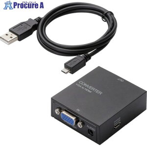 ELECOM fϊRo[^[ VGA-HDMI 3.5 HDMI1.3 AD-HDCV03 1 835-5772yϕsz