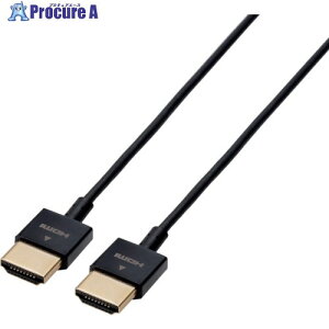 ELECOM HIGH SPEED HDMI�P�[�u�� �E���g���X���� 1.5m CAC-HD14US15BK 1�� ����859-0259