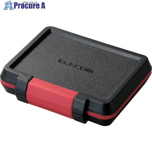 ELECOM SD/microSDJ[hP[X(ϏՌ) CMC-SDCHD01BK 1 120-3678