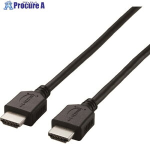 ELECOM 4K HIGH SPEED HDMI�P�[�u�� 5.0m �u���b�N DH-HD14EL50/RS 1�� ����147-0930