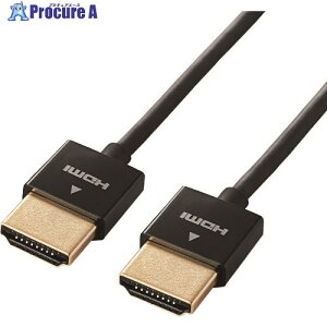 ELECOM �X�[�p�[�X����HDMI�P�[�u�� �C�[�T�l�b�g�Ή� 1.0m �u���b�N DH-HD14SS10BK 1�{ ����147-5722