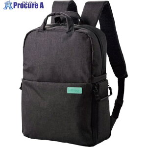 ELECOM off toco 2STYLE �J�����o�b�N�p�b�N �u���b�N DGB-S043BK 1�� ����254-9121