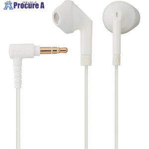 y\񒍕zELECOM XeIwbhz Z~I[v^ a3.5mm 13.6mmhCo FAST MUSIC zCg EHP-F10IAWH 1 338-3374 [J[iF[12{i2025/10/3_j