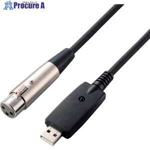 ELECOM ypP[u }CN USB 3m ubN DH-XLRU30BK 1{ 367-9235yϕsz