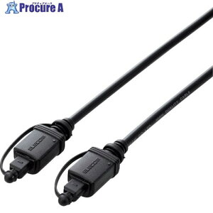 ELECOM ���f�W�^���I�[�f�B�I�P�[�u�� 1.5m �u���b�N DH-OPT15BK 1�{ ����369-1865