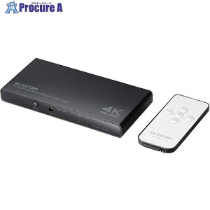 ELECOM HDMIؑ֊ 4|[g 3(HDMI){1(USB Type-C)E1o(HDMI) DH-SW4KC41BK 1 426-2570