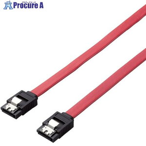 ELECOM SATA�P�[�u�� �d�l�Œ� �X�g���[�g-�X�g���[�g�^ 6G�Ή� 0.3m �u���b�N ST6-03/ID 1�{ ����441-3944