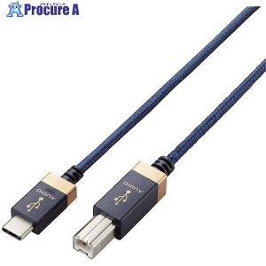 ELECOM AV�P�[�u�� USB Type-C to USB Standard-B�P�[�u�� USB2.0 1.0m �l�C�r�[ DH-CB10 1�{ ����564-6106