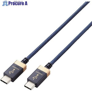ELECOM AV�P�[�u�� USB Type-C to USB Type-C�P�[�u�� USB2.0 1.0m �l�C�r�[ DH-TCC10 1�{ ����564-6107