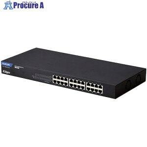 ELECOM @lXCb`Onu A}l[W Giga PoE 24|[g 3Nۏ EHB-UG2D24F-PL 1 612-3592