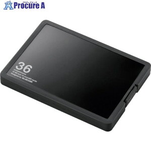 ELECOM J[hP[X SD18{microSD18[ ubN CMC-SDCPP36BK 1 828-2852
