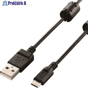 ELECOM �J�����ڑ��pUSB�P�[�u�� microB �t�F���C�g�R�A�t 0.5m DGW-AMBF05BK 1�{ ����829-2006