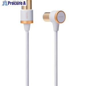 ELECOM TV�ڑ��p�A���e�i�P�[�u�� 5.0m �z���C�g DH-ATLS48K50WH 1�� ����859-7663�y������ϕs�z