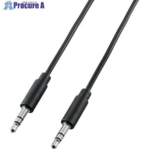 ELECOM AUDIO�P�[�u�� (3.5�ӃX�e���I�~�j) �u���b�N 1.0m DH-MMRN10 1�� ����859-7686�y������ϕs�z