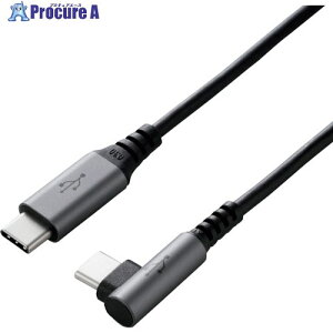 ELECOM USB2.0�P�[�u�� C-C�^�C�v L���R�l�N�^ �F�ؕi PD�Ή� 3A�o�� 1.5m �u���b�N U2C-CCL15NBK 1�{ ����336-5422