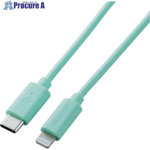 ELECOM USB C-LightningP[u 1.0m O[ U2C-APCL10GN 1{ 368-5596