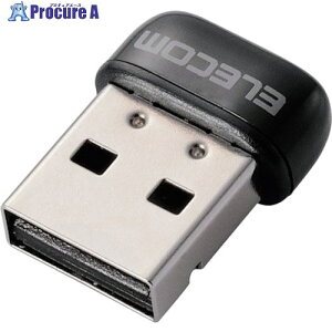 ELECOM 433Mbps USB^LANA_v^[ ubN WDC-433SU2M2BK 1 424-8182