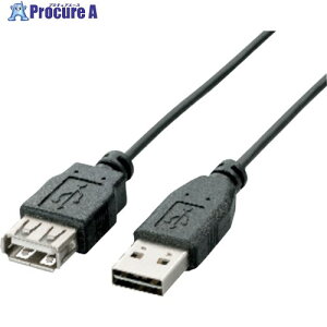ELECOM ʑ}USB2.0P[u A-A^Cv 2.0m ubN U2C-DE20BK 1{ 829-2077