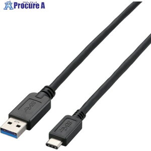 ELECOM USB3.1P[u A-C^Cv 1.0m ubN USB3-AC10BK 1{ 829-2117
