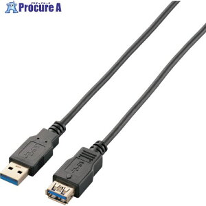 ELECOM ɍUSB3.0P[u A-A^Cv 1.0m ubN USB3-EX10BK 1{ 829-2161