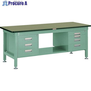 TRUSCO ���׏d��Ƒ�(1200kg)HW�^ 1800X900XH740 3�i�E4�i���o�t �O���[���F �� RHW-1809D3D4 GN 1�� ����278-2821