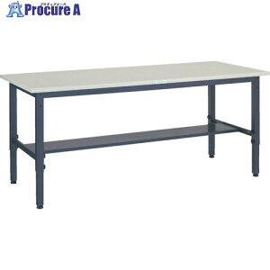 TRUSCO �y�׏d��Ƒ䍂�����ߎ�(250kg)AWM�^ 1500X900XH700�`910 ��{�^�C�v �_�[�N�O���[�F AWMS-1590 1�� ����301-5700