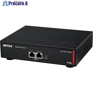 BUFFALO @l10GΉ PoECWFN^[ ቷΉbt BIJ-POE-10GB3L 1 682-8757 ysxρz