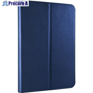 BUFFALO 第6世代iPadmini マルチアングルレザーケースブルー BSIPD2108CLMBL 1個 ■▼684-1628 【送料都度見積】