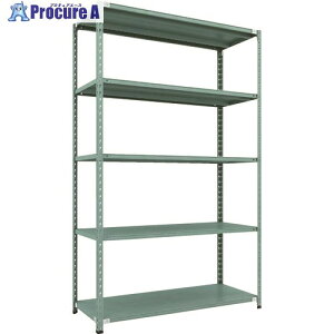TRUSCO CB�^�Z�~�{���g���X�y���ʒI 1500X600XH2400 5�i �O���[�� CB-8565-GN 1S ����115-5251