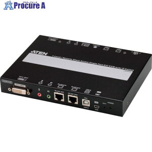 ATEN KVMoverIP1�|�[�gDVI�Ή��R���\�[���X�e�[�V�����Ή� CN9600 1�� ����272-3303