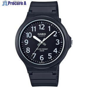 カシオ アナログウオッチ カシオコレクションスタンダード 5気圧防水 MW-240-1BJH 1本 ■▼682-4425【送料都度見積】