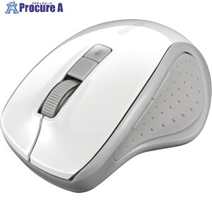 BUFFALO 5�{�^�� Bluetooth5.0 BlueLED �}�E�X �z���C�g BSMBB300WH 1�� ����682-8066 �y�����s�x���ρz