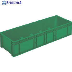 サンコー ボックス型コンテナ(TP規格) 205602 TP392 50L グリーン 緑 SK392 GR 1個 ■▼216-5293【代引決済不可】【送料都度見積】