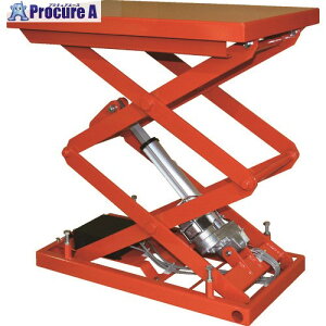 TRUSCO �e�[�u�����t�g100kg �d��B�˂��� DC12V�o�b�e���[��p 520×850 HDL-W1058R-D1 1�� ����160-5443